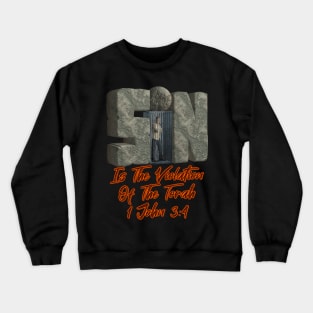 Definition Of Sin Crewneck Sweatshirt